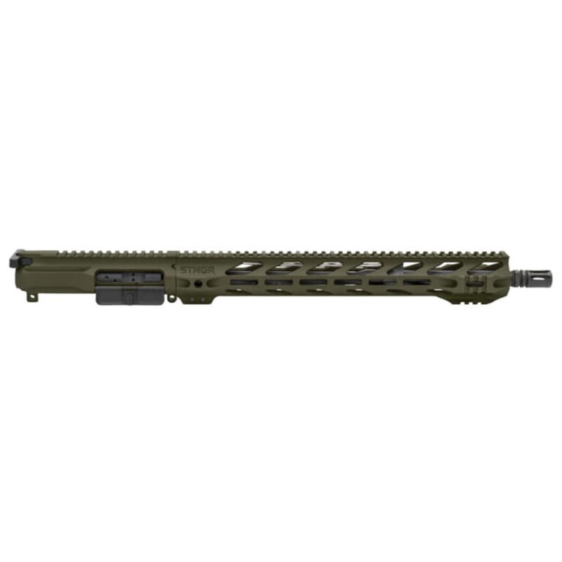 STNGR AR-15 223 Wylde 16in Complete Upper 15in M-LOK RPTR w/BCG & CH OD Green