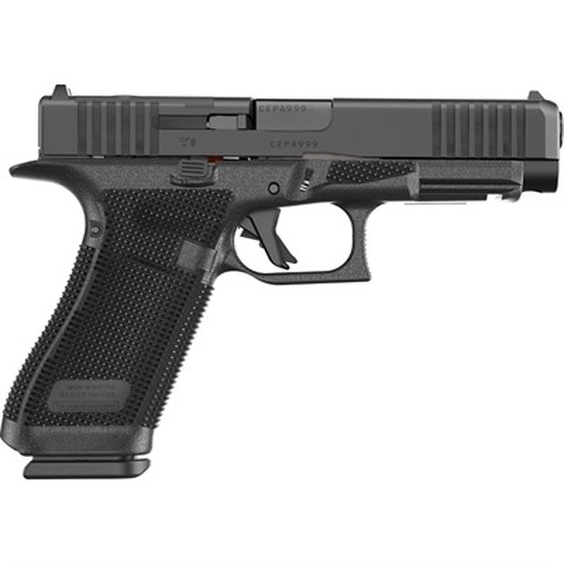 Glock 17 Gen 6 9mm Semi-Auto Handgun 4.49in Barrel Optic-Ready Black