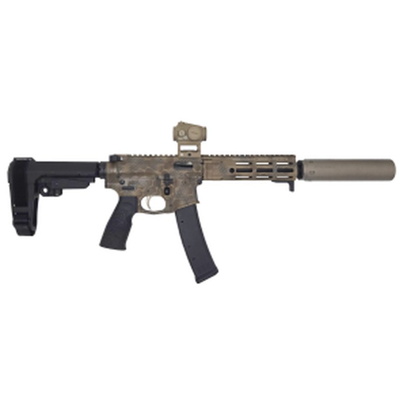 Daniel Defense DDPCC Special Build 9mm Pistol with B&T Print-X RBS Suppressor and HUB Mount