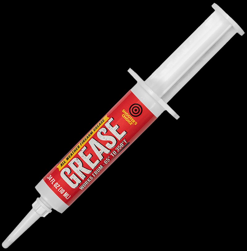 Shooters Choice SHFG10CC Synthetic All-Weather Firearm Grease 10cc Syringe
