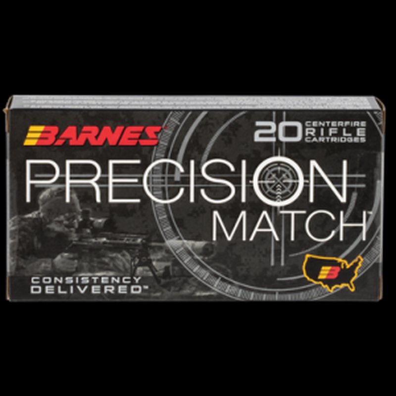 Barnes Bullets 30742 Precision Match 260 Remington 140gr OTM Boat Tail Ammo