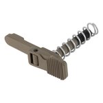 Forward Controls Design Ambidextrous AR-15 Mag Release Serrated Lever FDE
