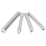 Cross Armory CRG4PSSV 4 Pin Set 4140 steel Glock Gen4 (silver)