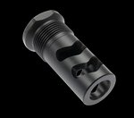Wilson Combat Whisper .458 Rapid-Thread Muzzle Brake 11/16x24 Black Melonite SPRTMBFB458