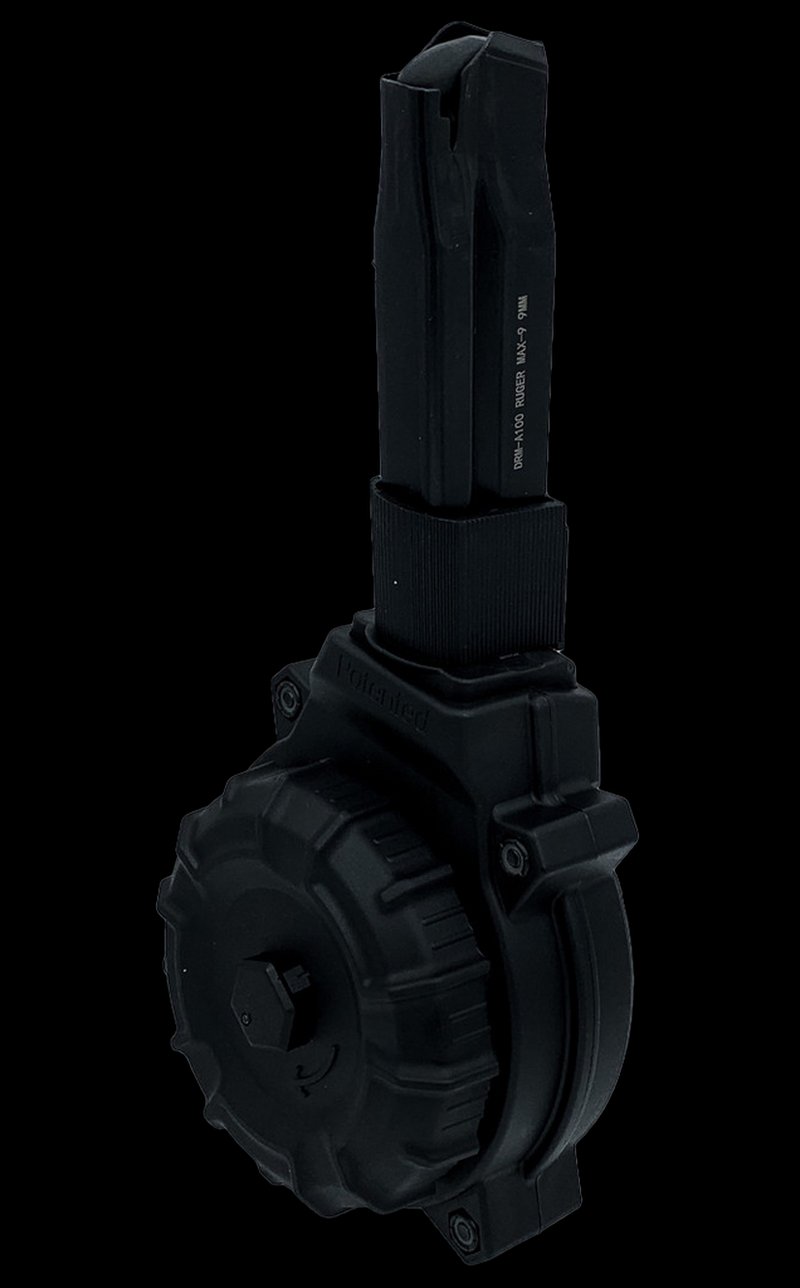 ProMag DRMA100 50-Round Drum Magazine 9mm Ruger Max-9