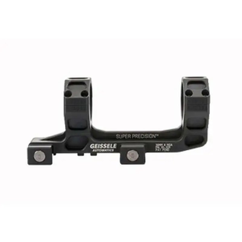 Geissele Automatics 05404B Super Precision AR-15/M4 Scope Mount 30mm Ring & Base Black Hardcoat Anodized