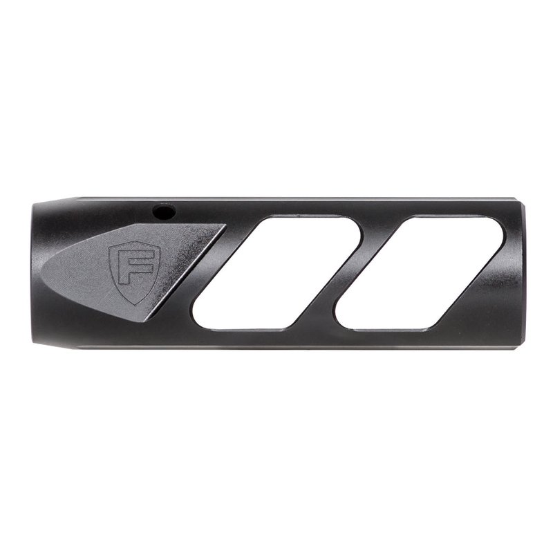 Fortis RED Nitride Muzzle Brake 7.62mm 5/8x24 Thread 4140 Steel