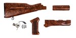 PSA AK Imitation Bakelite Furniture Set w/ PSA Custom AK-47 Enhanced Polished Nickel Boron Fire Control Group