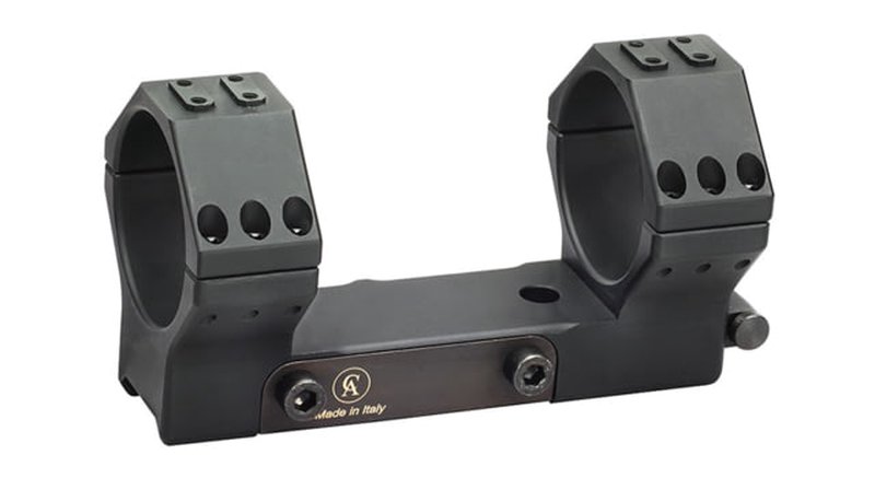 Contessa Fixed Picatinny Mounts Hardened Steel Black 1in/30mm/34mm/40mm