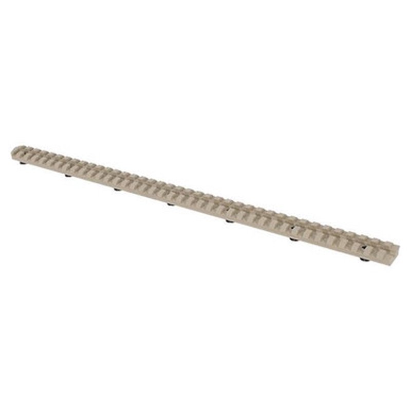 Accuracy International AI PSR Forend Rail 16" Picatinny 0 MOA Pale Brown