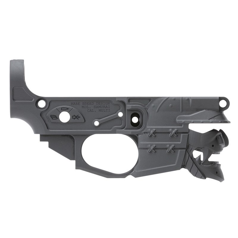 Spikes Tactical Rare Breed Samurai Stripped Lower Receiver - Black