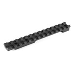 EGW 1-Piece 20 MOA Elevated Picatinny Scope Base (Remington 7, XP/XR 100) 3-Hole Short Action