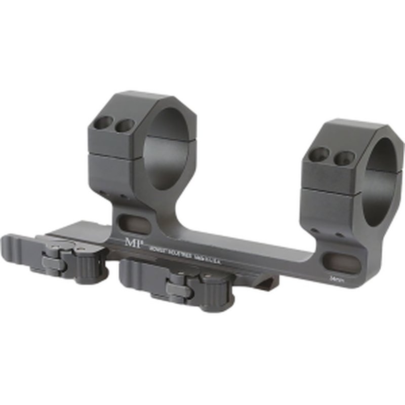 Midwest Industries 34mm QD High Scope Mount 1.5" Offset Matte Black