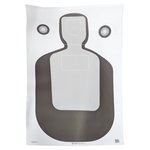 Action Target TQ-19 Photo Target Vital Anatomy 23x35 100 Pack F-TQ19ANT-AV2-100