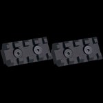Samson Evolution Accessory Rail 2in 0 MOA Aluminum Hardcoat Anodized
