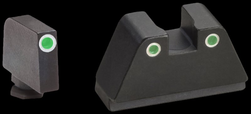 AmeriGlo XL Tall Optic Compatible Glock Sight Set (GL329)