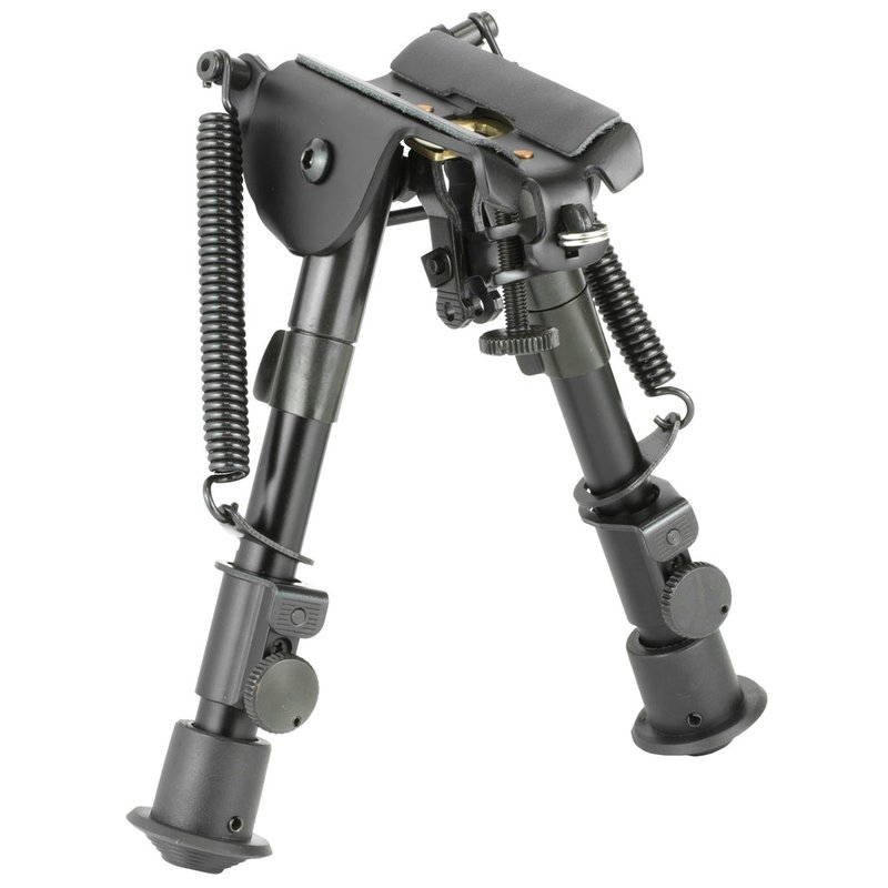 Blackhawk Sportster Adjustable Rifle Bipod 6-9 in No-Rust Anodized Legs