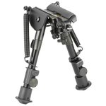 Blackhawk Sportster Adjustable Rifle Bipod 6-9 in No-Rust Anodized Legs