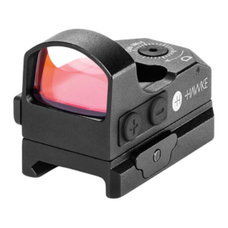 Hawke Micro Reflex Sight 1x 3 MOA Dot with Weaver-Style Mount Matte