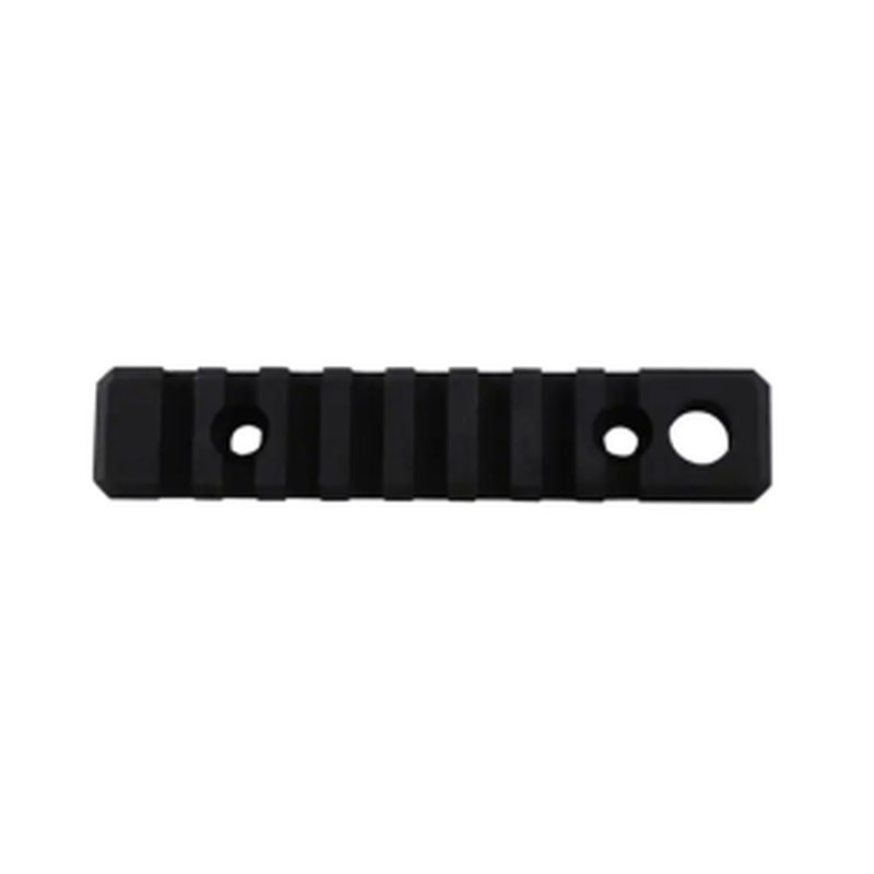 Troy Industries 4.2" Modular Rail Section with QD Socket for TRX Extreme, Alpha Rail Handguards AR-15 Aluminum Black