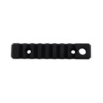 Troy Industries 4.2" Modular Rail Section with QD Socket for TRX Extreme, Alpha Rail Handguards AR-15 Aluminum Black