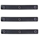 Slate Black Industries 3-Slot Rail MLOK Slate Panels (3-pack) BLACK, SG-3-Black