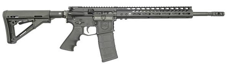 Dark Storm Industries DS-15 AR-15 Rifle 5.56 NATO 16 Inch Barrel ORC Black Hogue 13 Inch MLOK