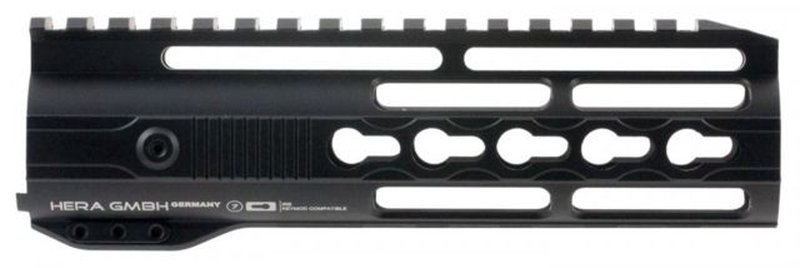 HERA Arms 110515 IRS AR15 Rifle Aluminum Handguard With Keymod Black Hard Coat Anodiz