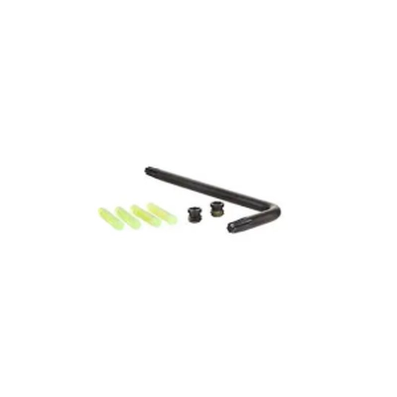 Trijicon DI Glock Rear Night Sight Replacement Kit Green Fiber Optic Black