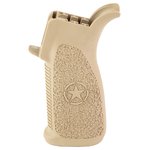 Bravo Company Mod 4 Pistol Grip Flat Dark Earth Reduced-Angle Texture BCM-GFG-MOD-4-FDE