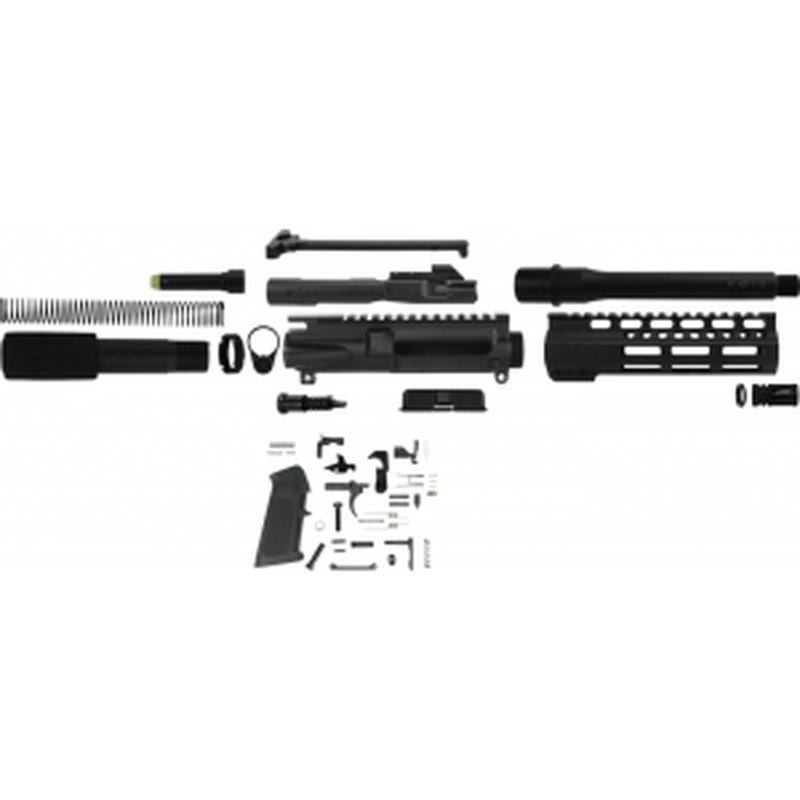 TacFire SSPK45ACPLPK AR Build Kit Pistol 45 ACP AR-15 Black Nitride Steel 5/8"-24 tpi