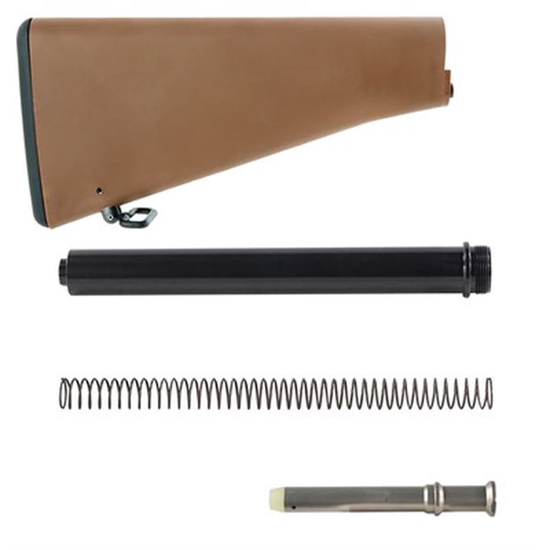 Brownells M16A1 Retro Buttstock & Buffer Tube Assembly for AR-15