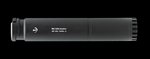 B&T Print-X SQD Suppressor 40 S&W 10mm Tri-Lug Mount Aluminum Black Gray