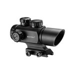 Barska AR-X Red/Green Dot Sight 1x 35mm Illuminated 4-Pattern (Star, Cross, Bullseye, and Dot) Reticle Matte Black