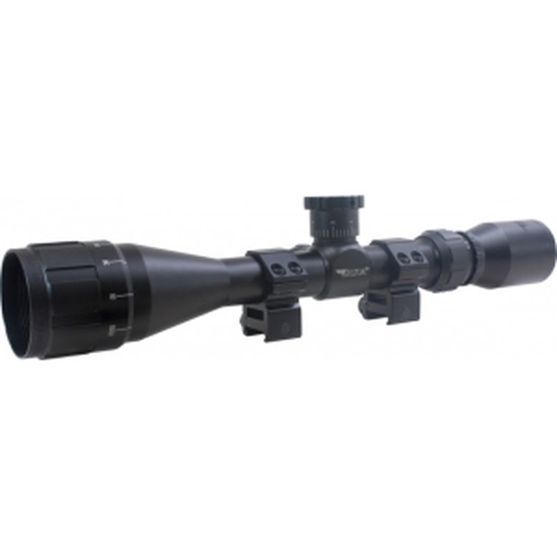 BSA 17312X40AO Sweet 17 Black Matte 3-12x 40mm AO 1\" Tube 30/30 Duplex Reticle