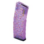 Amend 2 Donut Mod-C Magazine - 30 Rounds - .223 Remington / 5.56x45mm - Translucent Pink