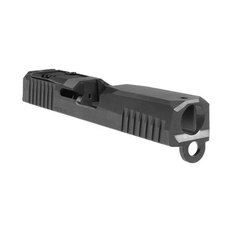 Lone Wolf DUSK19 RMR-Cut Stripped Slide for Glock Gen 3 G19 Graphite Gray