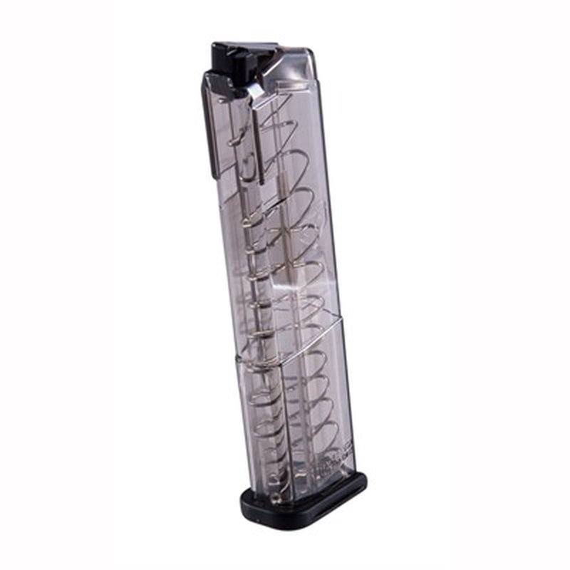 ETS Group GLK-43-12 Glock 43 9mm 12rd Clear Polymer Detachable Magazine