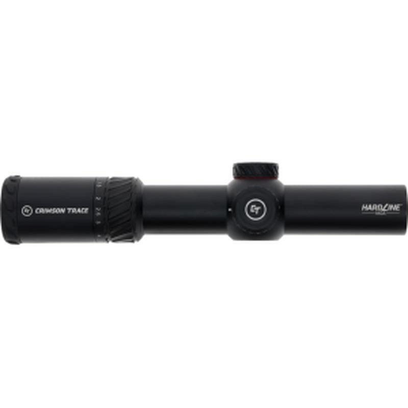Crimson Trace 013002401 Hardline Black Anodized 1-6x24mm 34mm Tube Illuminated CT TR1-MOA Reticle