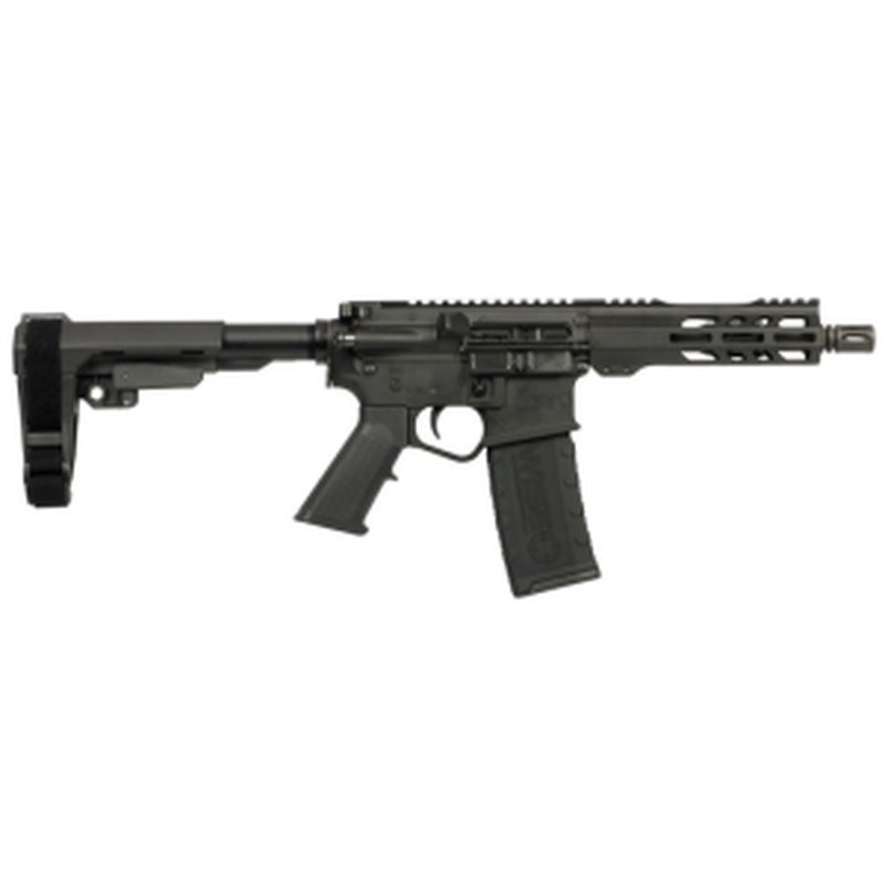 Wise Arms WA-15B Semi-Auto Pistol, 5.56 NATO, 7.5" Barrel, 30+1, SBA3 Brace, Threaded Barrel