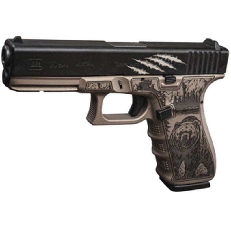 Glock G20 Gen 4 10mm 4.6in 15rd Bronze Grizzley
