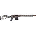 Q LLC FIX8616INRIFLEBLK The Fix 10+1 16" Tapered Threaded Barrel, Gray, Fully Adj. Folding Stock, Magpul K Grip, 15" Q-Sert Handgaurd, AR-10/SR-25 Mag, Cherry Bomb Brake, Ambi Controls