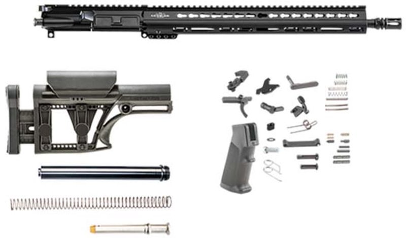 Luth-AR 16" Lightweight AR-15 Upper Kit (1:7) w/ Fixed Stock, KeyMod
