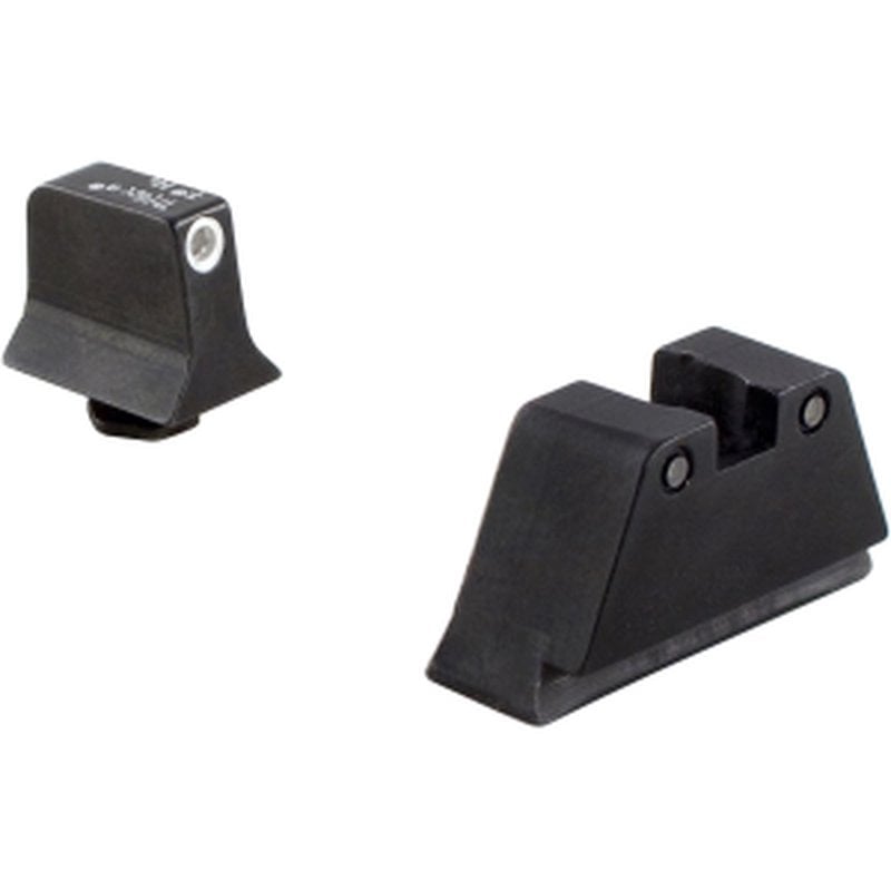 Trijicon Bright & Tough Suppressor Night Sight Set, White Front/Black Rear, Glock - TRGL201C6658