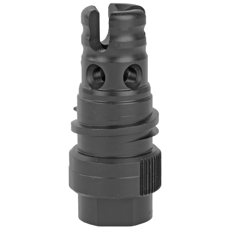 Sylvan Arms Muzzle Device 1/2-28, Black - Precision Muzzle Device for Improved Firearm Performance
