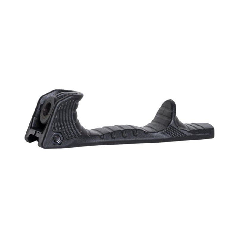 VISM 1913 Tactical Hand Stop with QD Mount - Black Textured Polymer