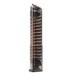 Elite Tactical Systems Carbon Smoke Glock 32-Round 9mm Magazine with GEN 2 Base Plate