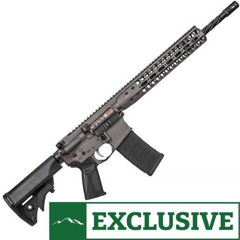 LWRC IC-DI E-Series 5.56 NATO 16.1in Modern Sporting Rifle - Tungsten Gray Cerakote