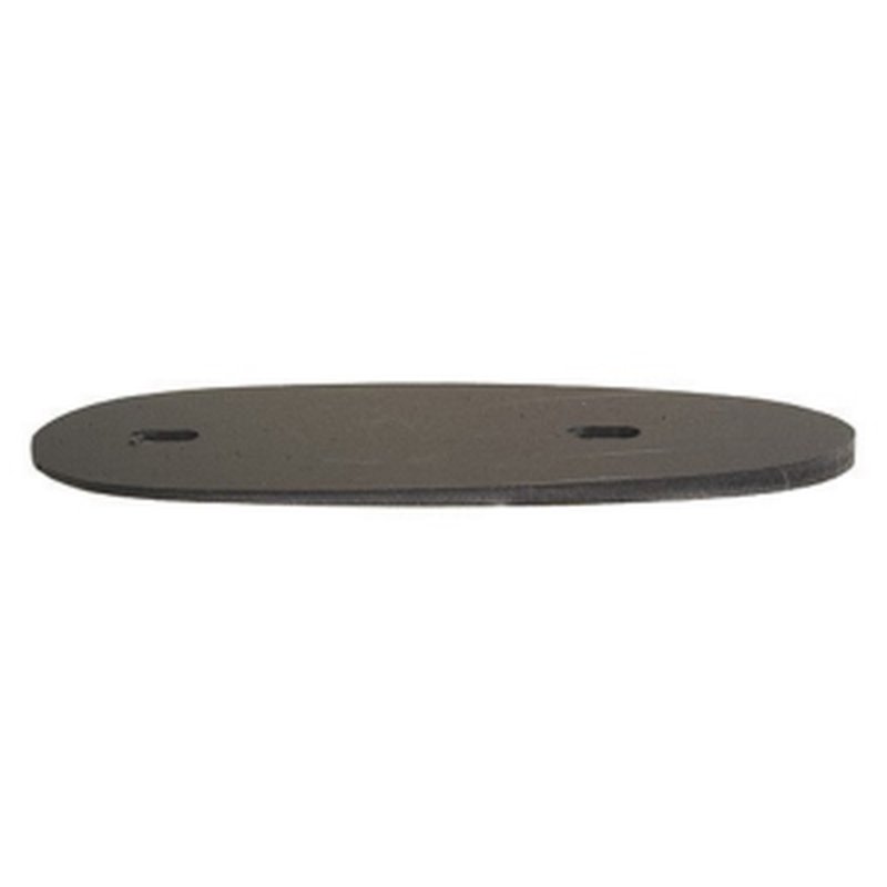 100 Straight Negative Pitch Stock Spacer 1/4" Thick (Black)