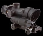 Trijicon 100190 ACOG 4x32 Black Hardcoat Anodized LED Illuminated Red Crosshair BDC Reticle